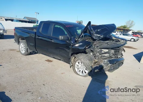 2024 Chevrolet Silverado 1500 2Wd Standard Bed Custom из США, поврежденный, VIN 1GCRABEK9RZ187614